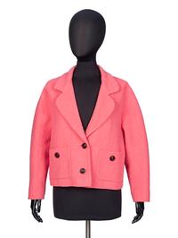 GUCCI, PINK TWEED BOXY JACKET