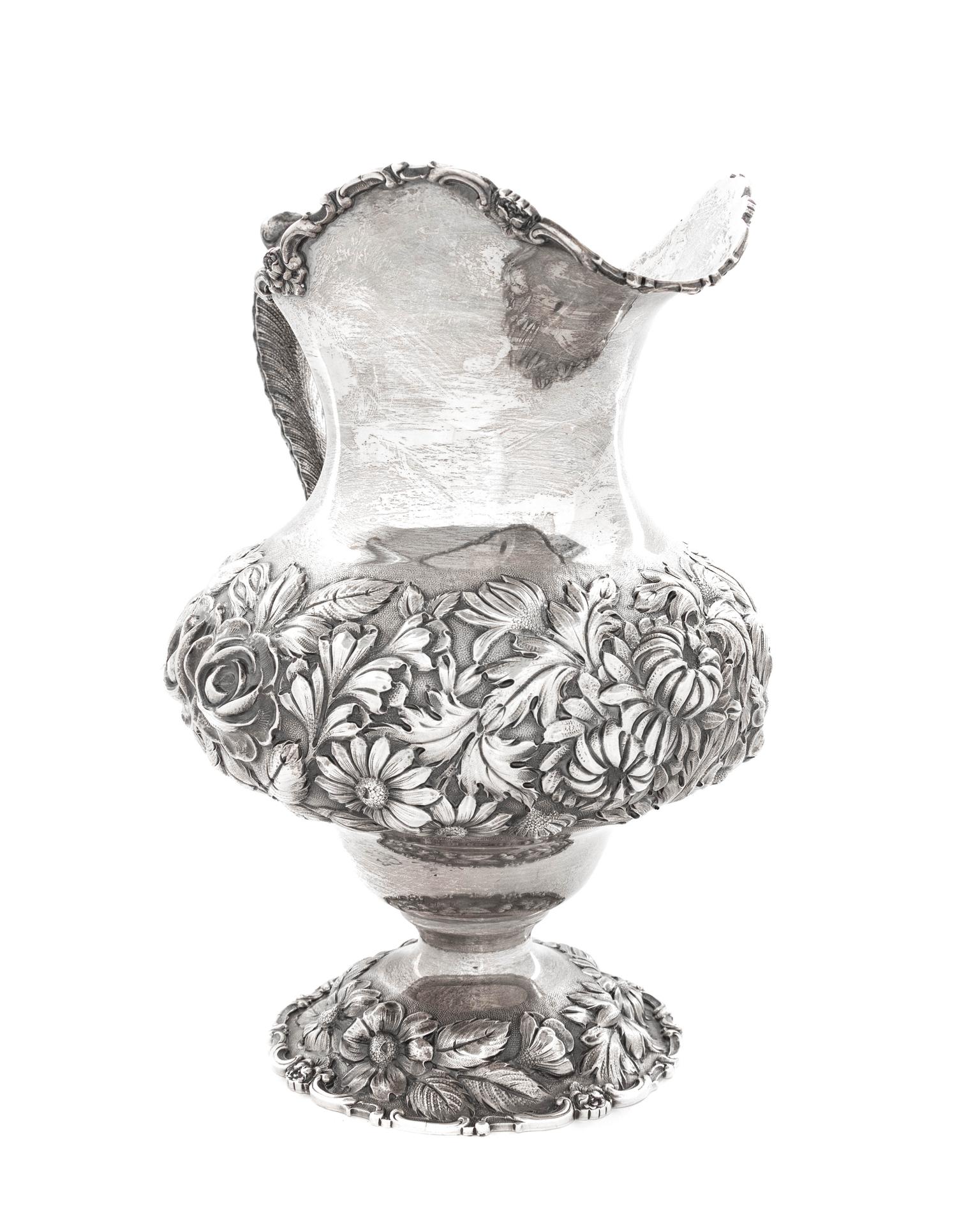 An American Silver Water Pitcher