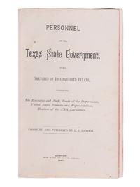 [TEXAS] -- [McCULLOCH, Henry (1816-1895), his copies]. A group of books related to Texas history, comprising:
