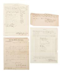 [CIVIL WAR]. Papers of Major Seneca Roe Cowles (1828-1901), Co. D, 10th New York Heavy Artillery, the "Black River Artillery."