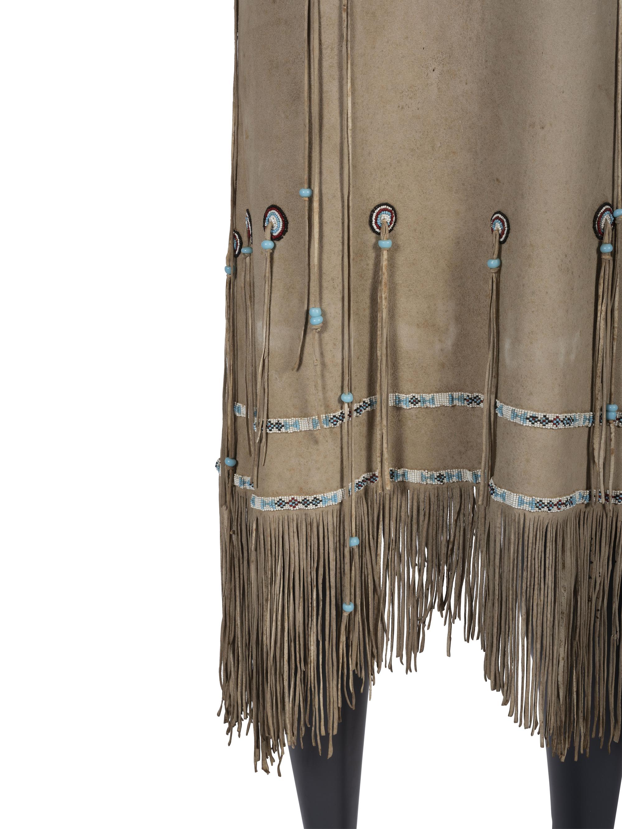 Plateau Beaded Hide Dress