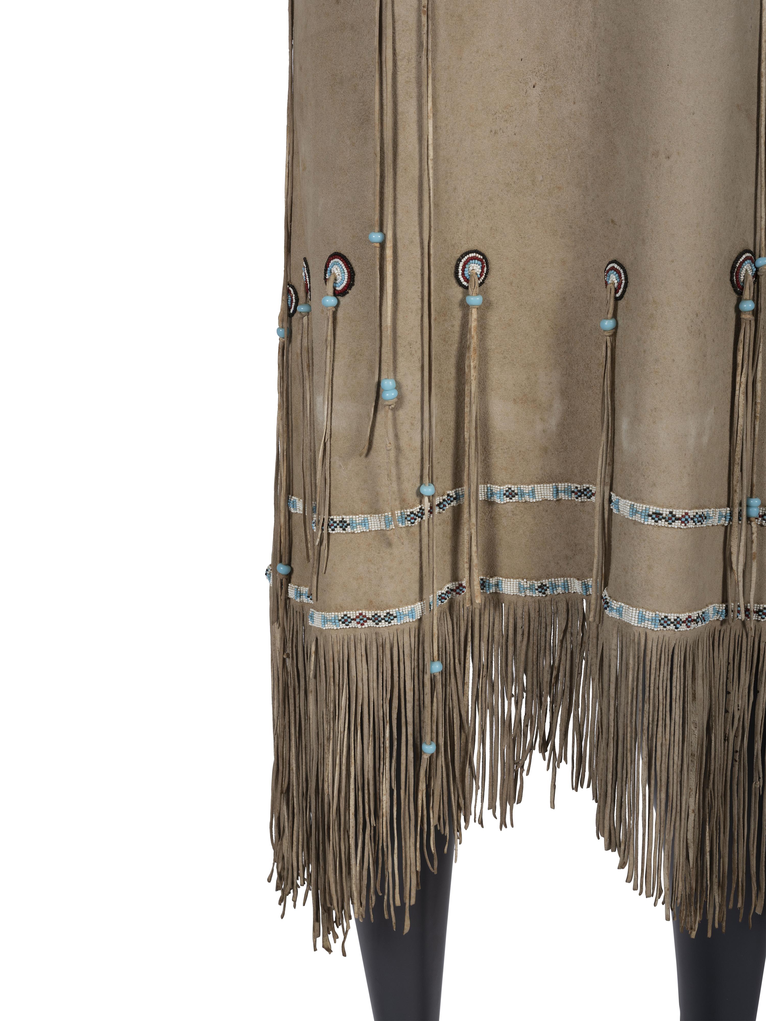 Plateau Beaded Hide Dress
