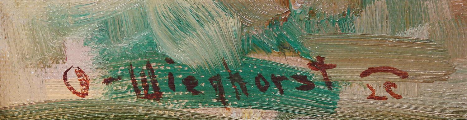 Olaf Wieghorst 24 x 20 inches — (Danish/American, 1889-1988)