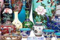 34 Japanese Cloisonné Articles