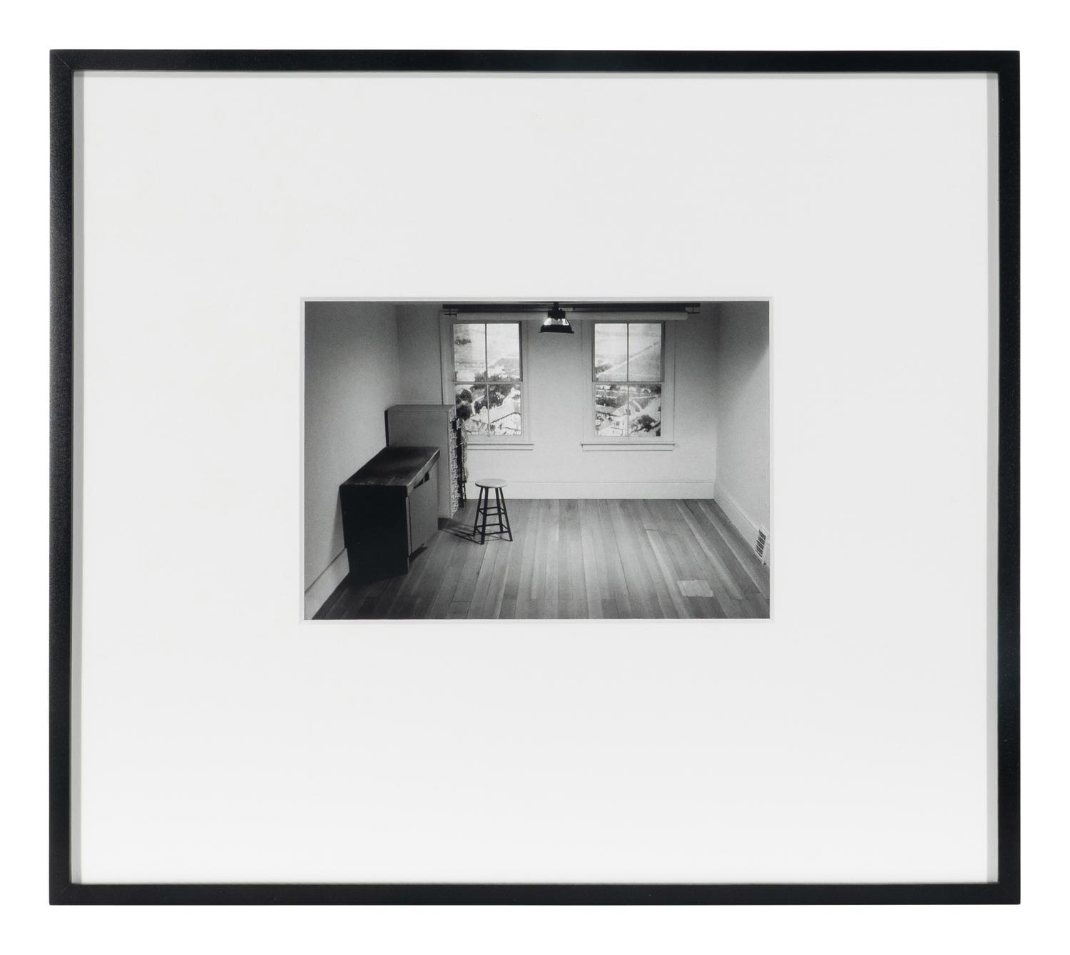 Four works from Studio Projections, 1979 (Number 17, Car Crash; Number 22, Beauty Treatment; Number A1, Village ; and Number A3, Dust Storm); printed 2013