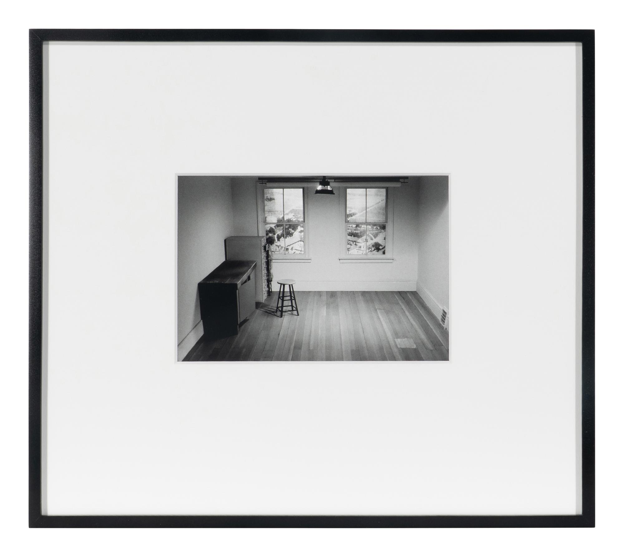 Four works from Studio Projections, 1979 (Number 17, Car Crash; Number 22, Beauty Treatment; Number A1, Village ; and Number A3, Dust Storm); printed 2013