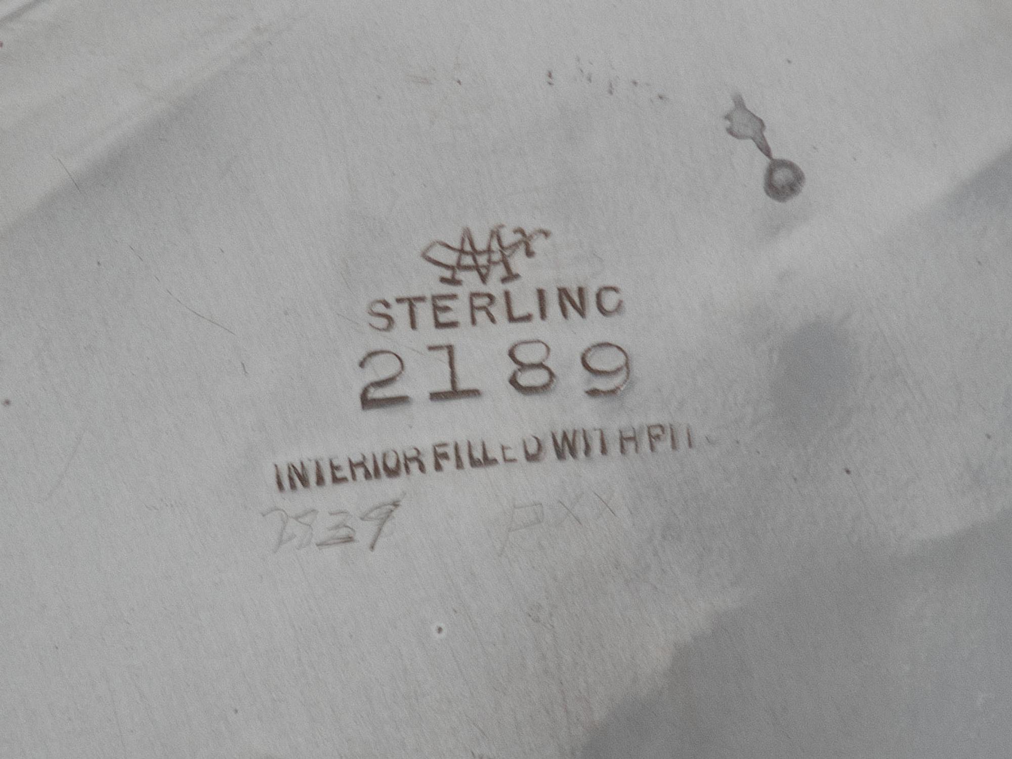 Four American Silver Candlesticks