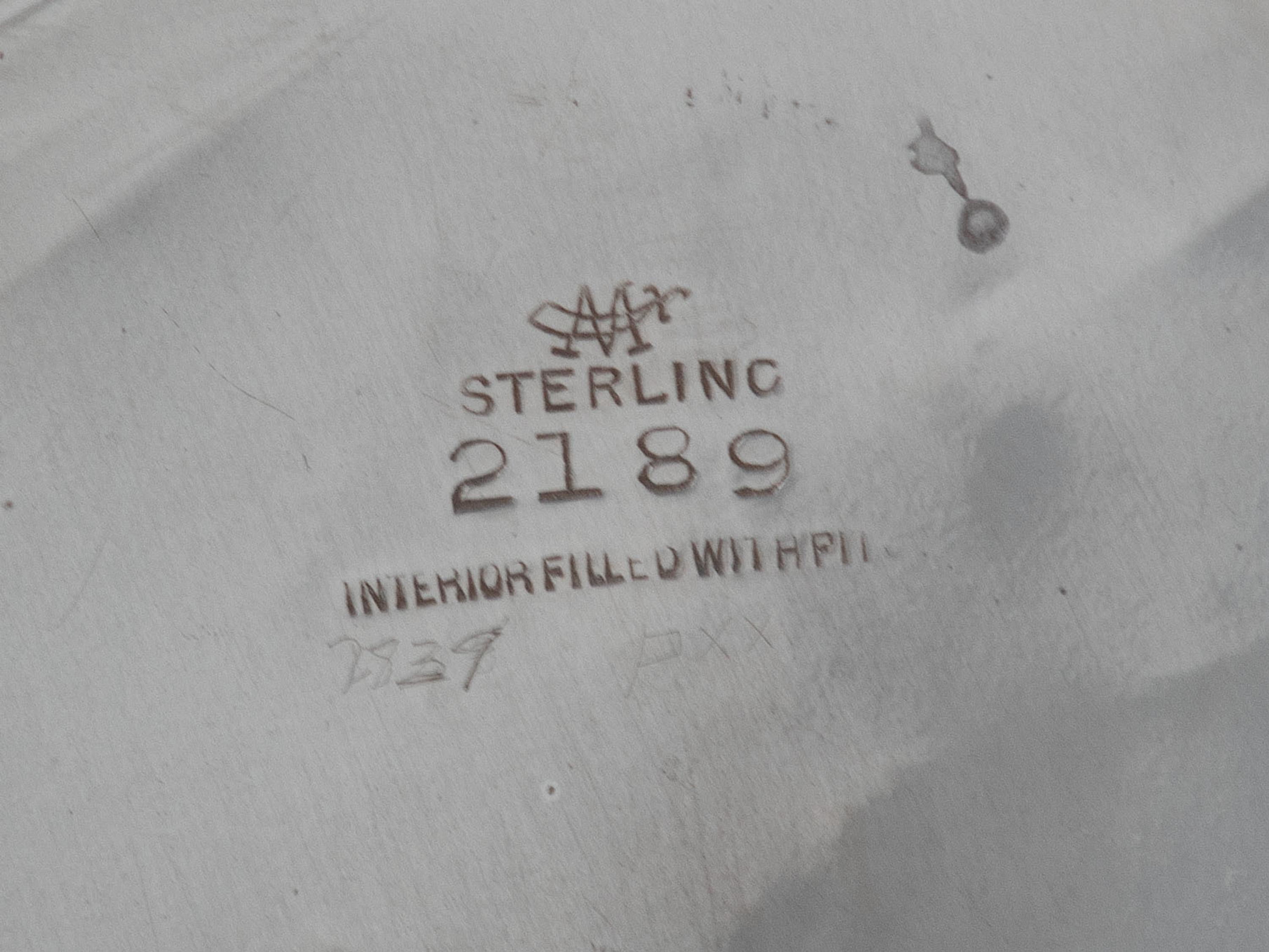 Four American Silver Candlesticks