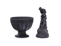 Two Wedgwood Black Basalt Wares