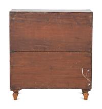 An English Mahogany Brass Banded Campaign Chest