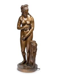 A Large Italian Bronze Figure of Venus