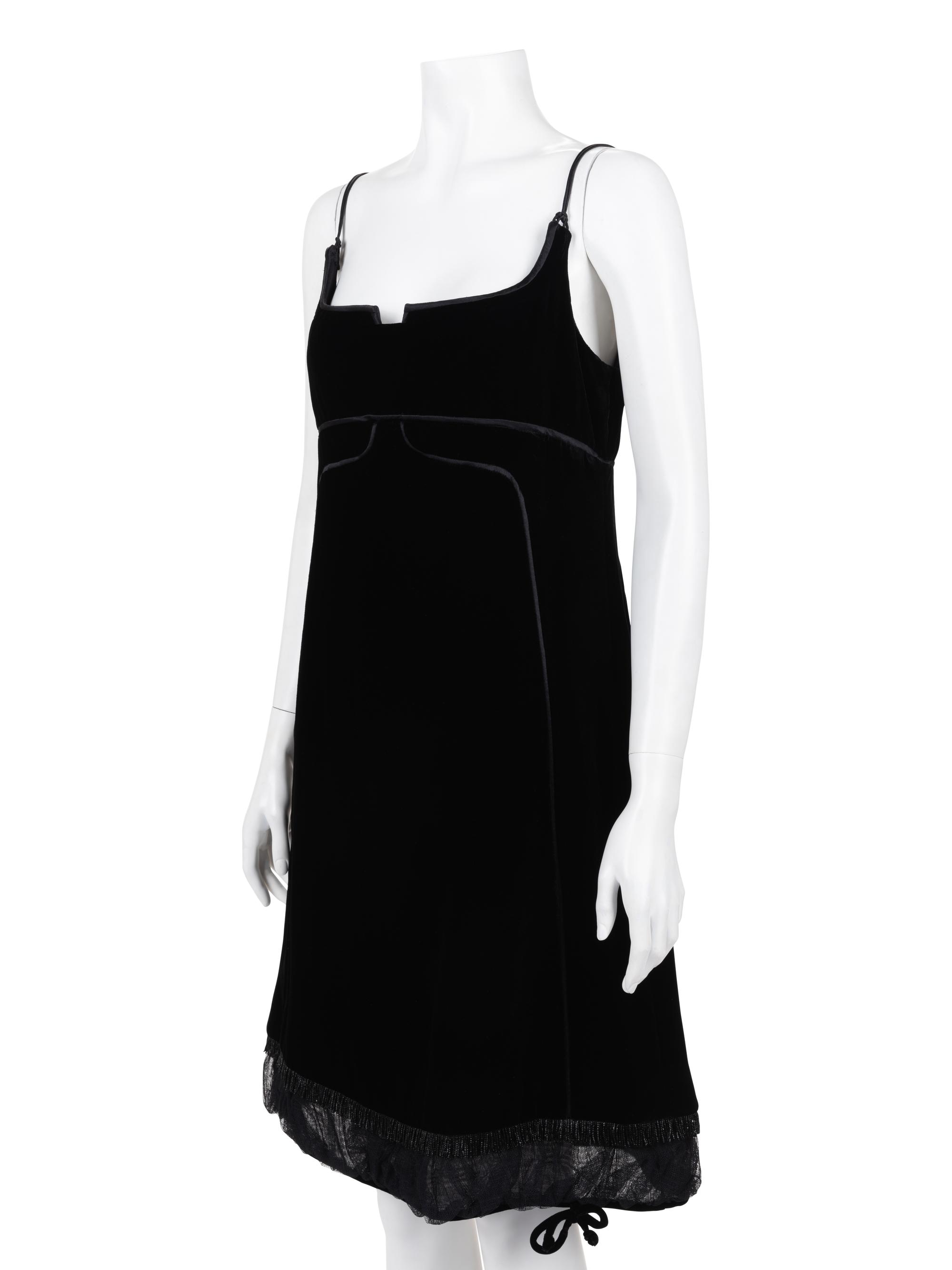 Two Chado Ralph Rucci Spaghetti Strap Dresses, 2000-10s