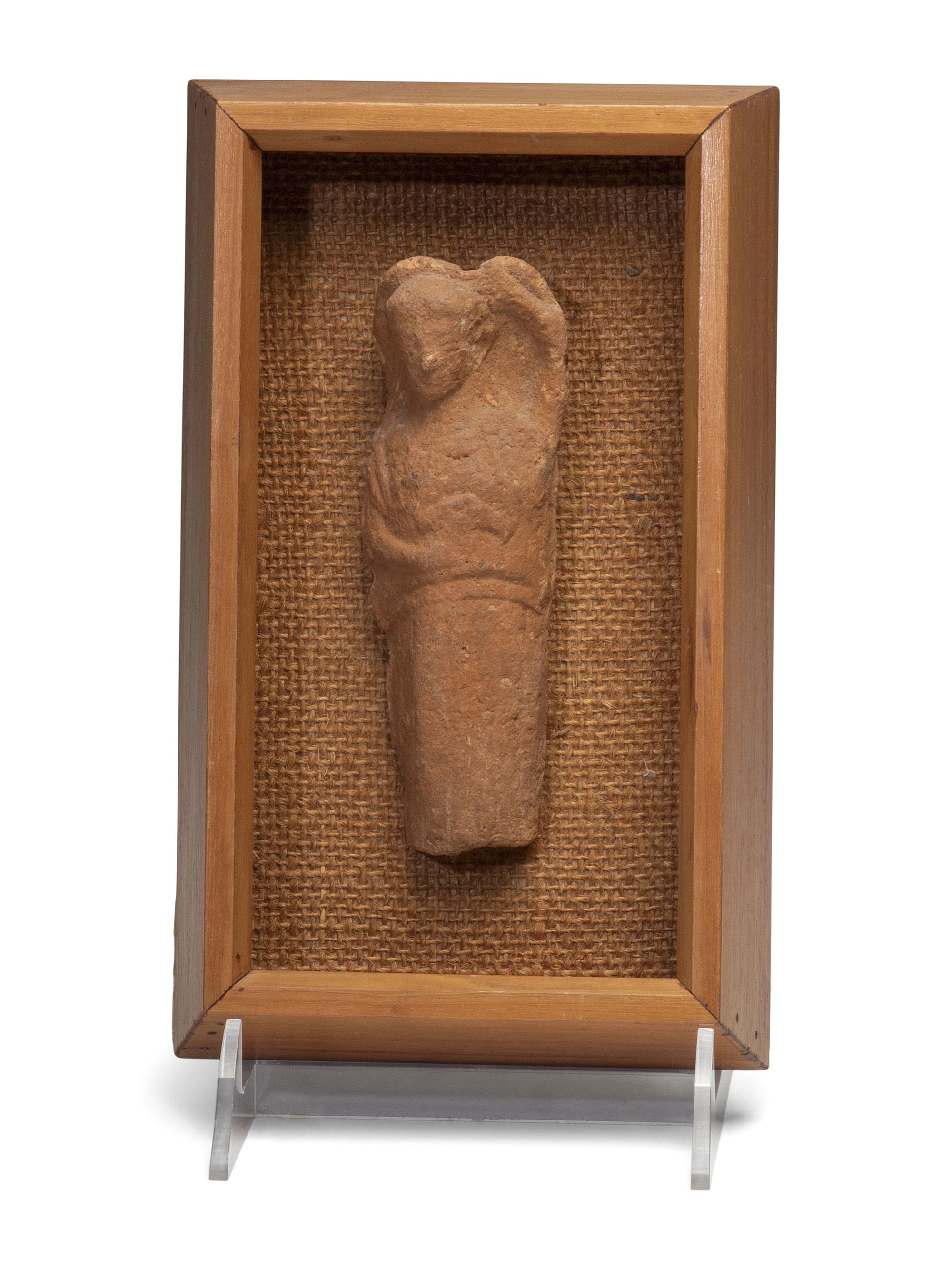 An Etruscan Terra Cotta Figure