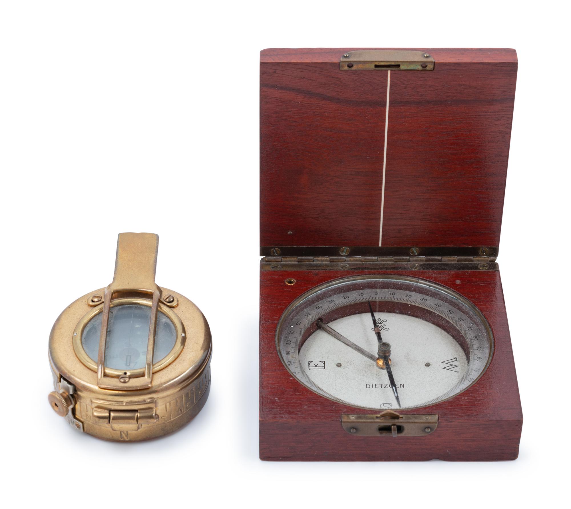 Two Surveyor's Compasses