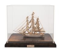 A Mexican Silver Model of the Cutty Sark