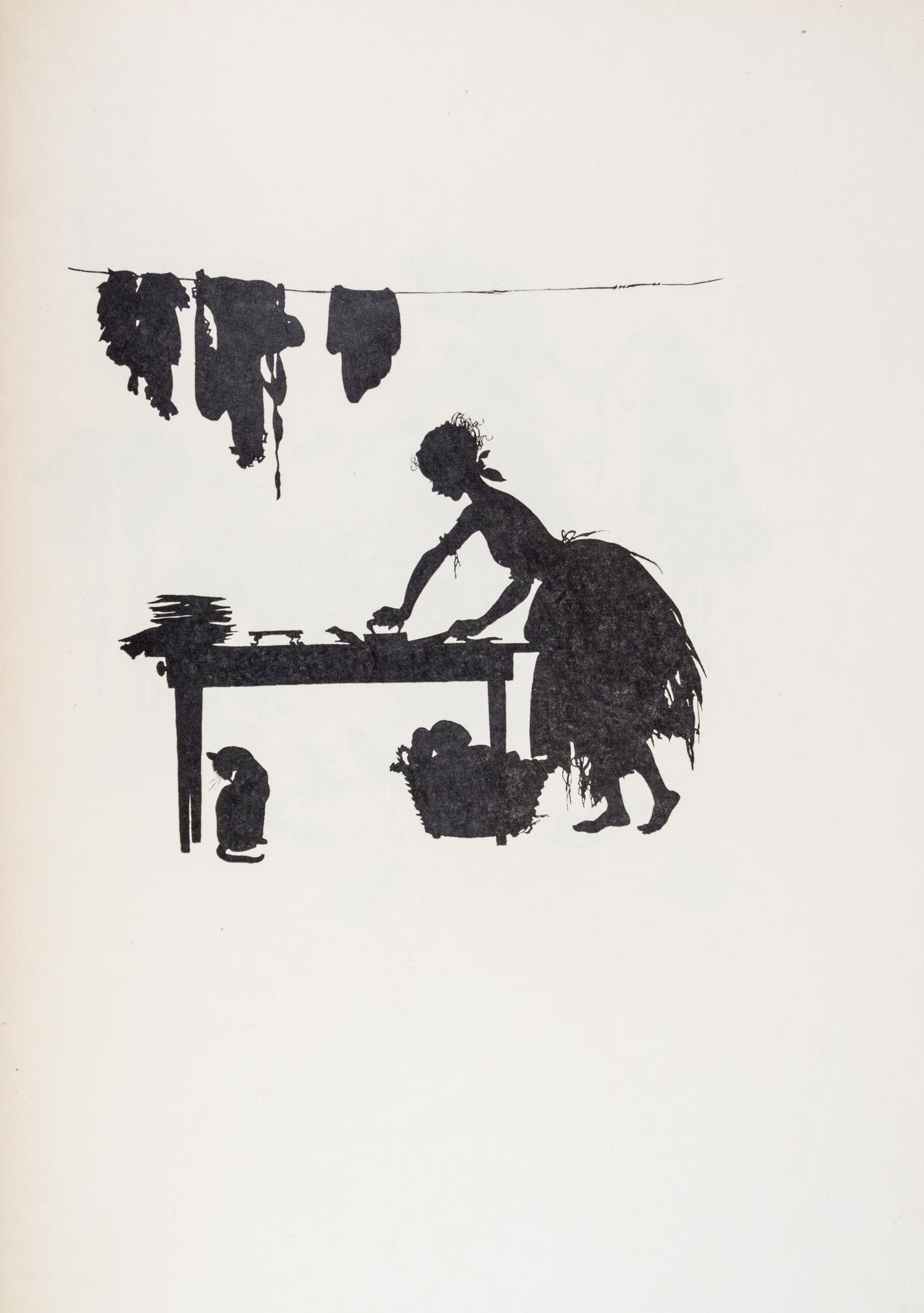 (HALPIN, BILL; RACKHAM, ARTHUR) EVANS, C.S. Cinderella. London/New York, 1919. Finely bound by Bill Halpin. Limited, signed.