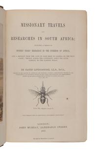 LIVINGSTONE, David (1813-1873). Missionary Travels and Researches in South Africa . London: John Murray, 1857.