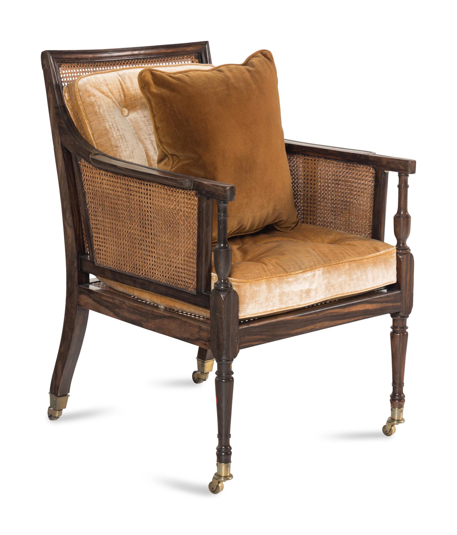 A Regency Calamander Armchair
