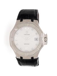 CONCORD, REF. 14.C2.1894 STAINLESS STEEL AND DIAMOND 'SARATOGA' WRISTWATCH