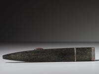 Western Great Lakes Steatite Pipe Bowl, with Inlay