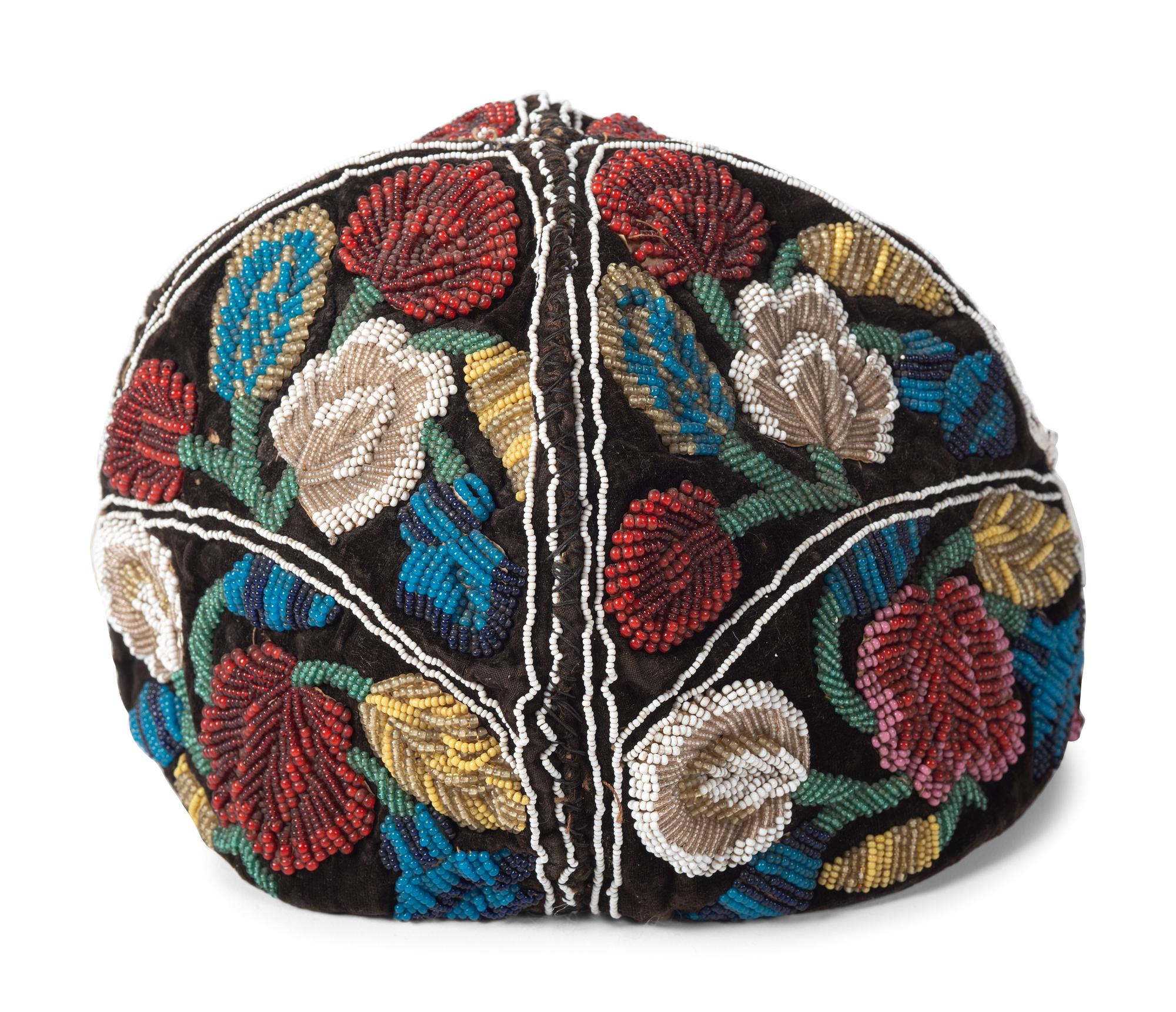 Haudenosaunee Beaded Caps
