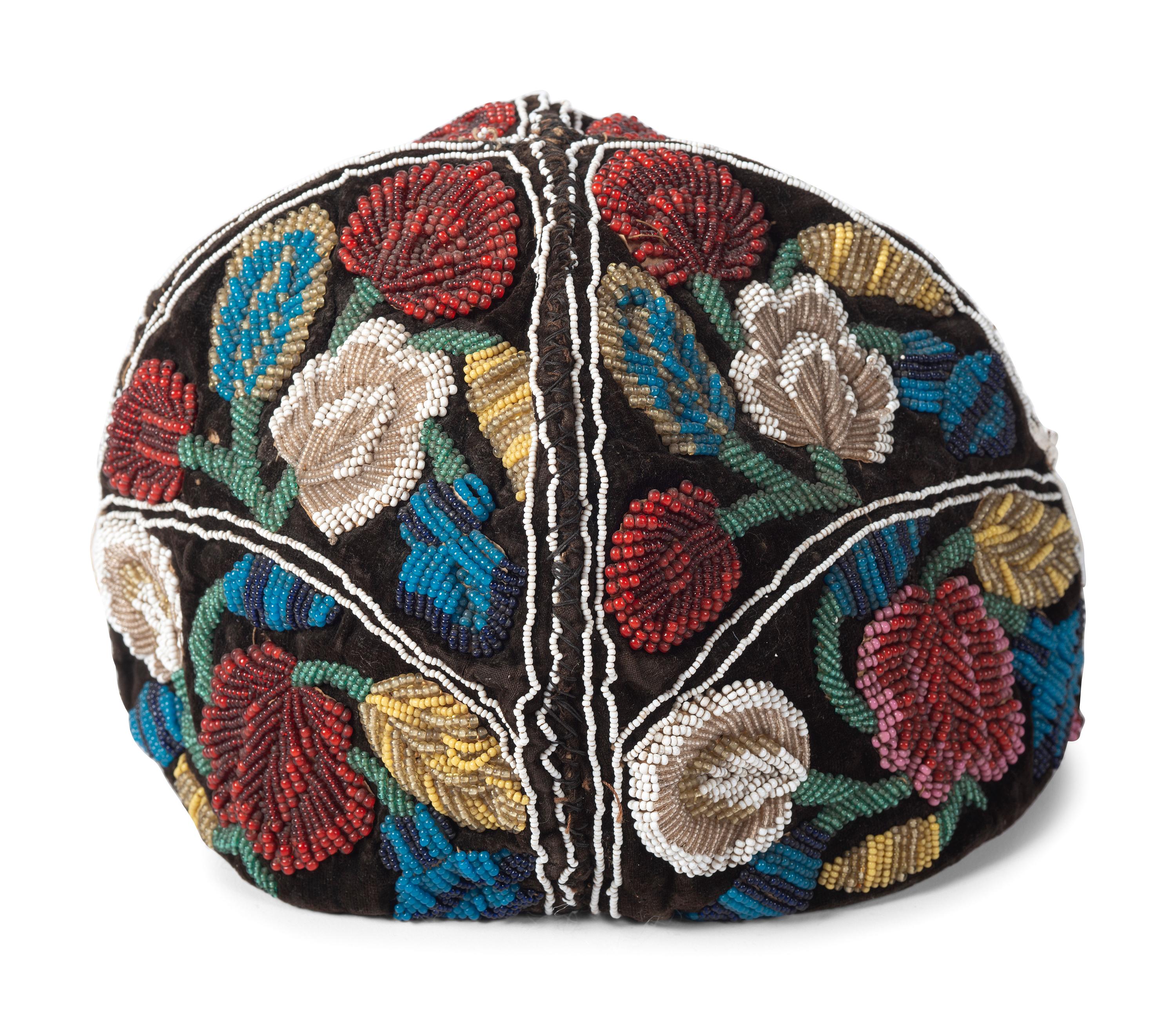 Haudenosaunee Beaded Caps