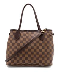 A Louis Vuitton Damier Ebene Canvas Neverfull PM Tote, 11.4" x 8.7" x 5.1".