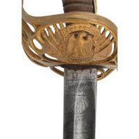 French Hilted Non-Regulation Imported Officers Sword Presented to Major James Plimpton - 3rd NH Volunteers, KIA at Deep Bottom Run with CDV