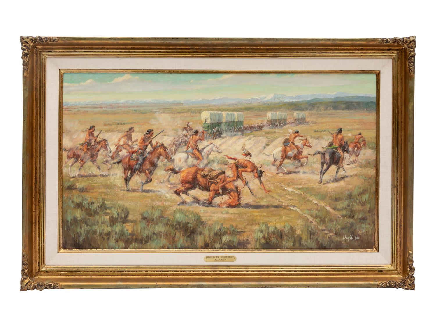 Attacking The Freight Wagons