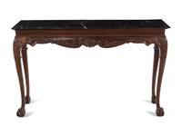A George II Style Mahogany Console Table