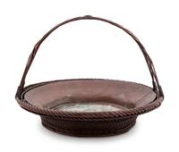 A Bamboo Flower Arranging Basket