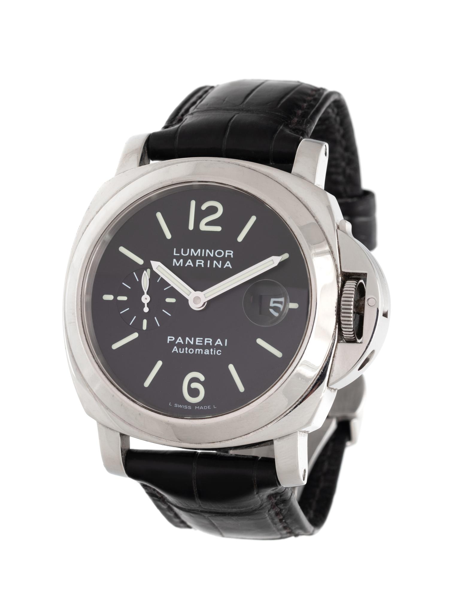 PANERAI, STAINLESS STEEL REF. OP 6630 'LUMINOR MARINA' WRISTWATCH