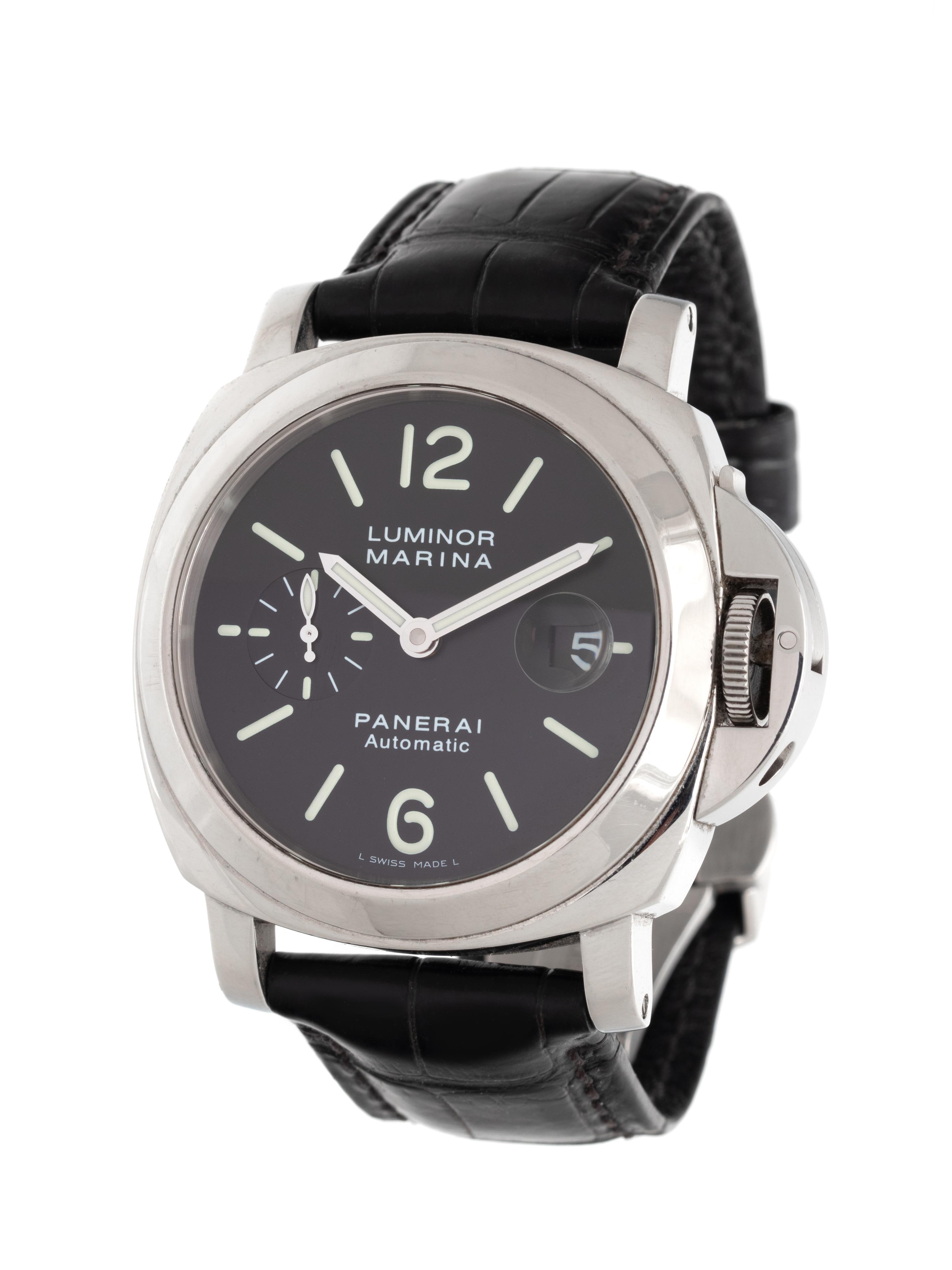PANERAI, STAINLESS STEEL REF. OP 6630 'LUMINOR MARINA' WRISTWATCH