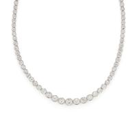 DIAMOND AND WHITE GOLD RIVIÈRE NECKLACE