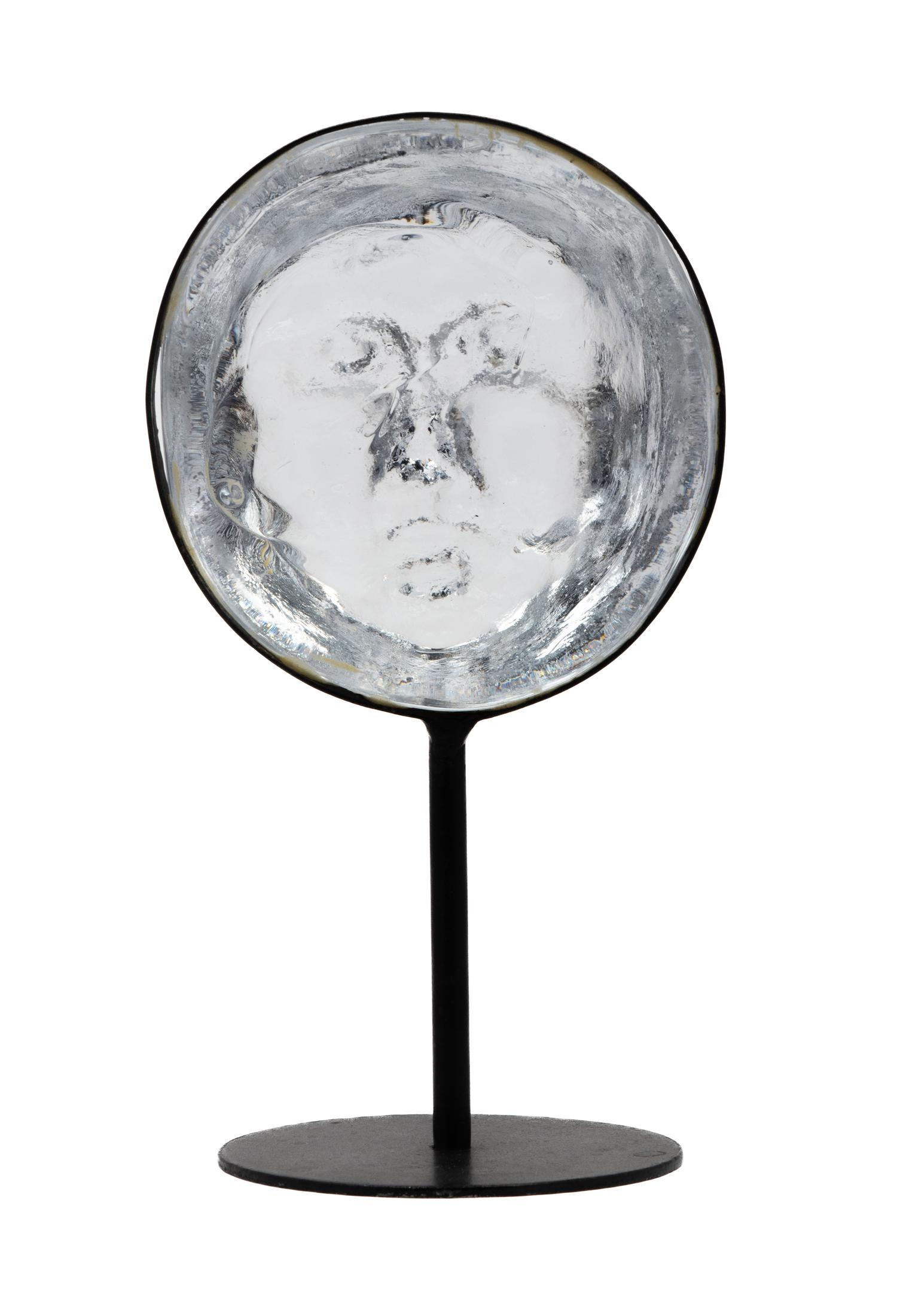 KOSTA BODA Glass Head on Steel Mount