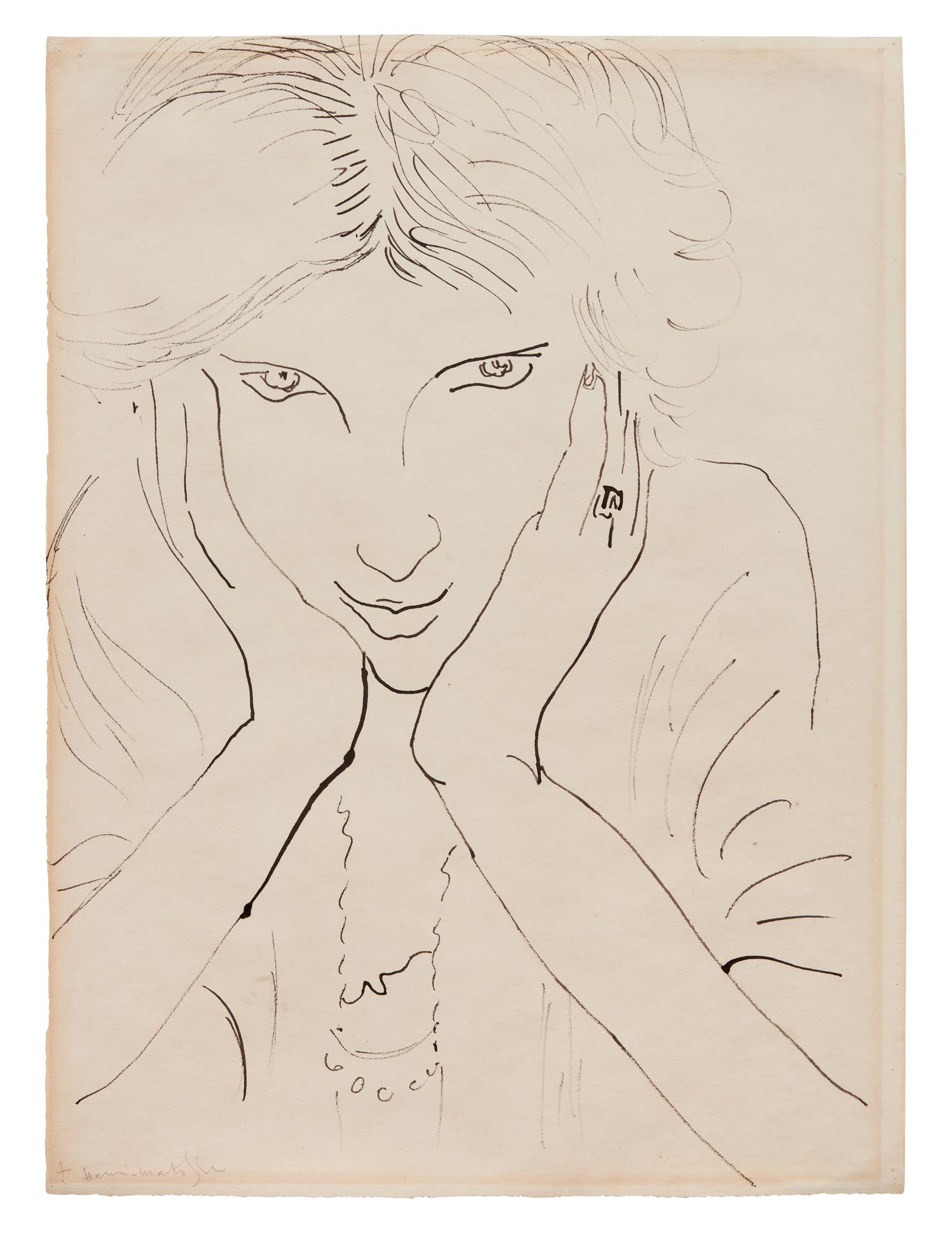 Femme Accoudée, 1919
