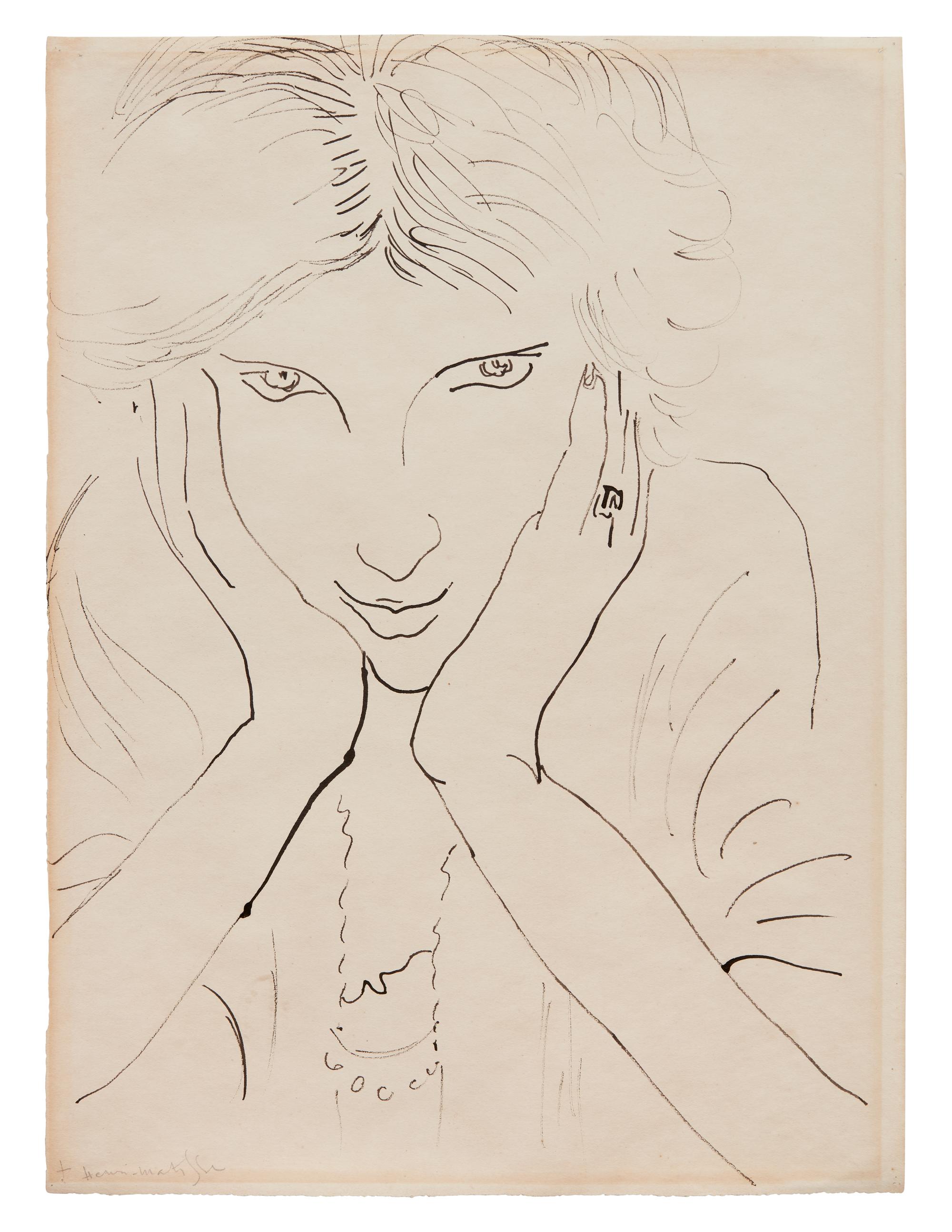 Femme Accoudée, 1919
