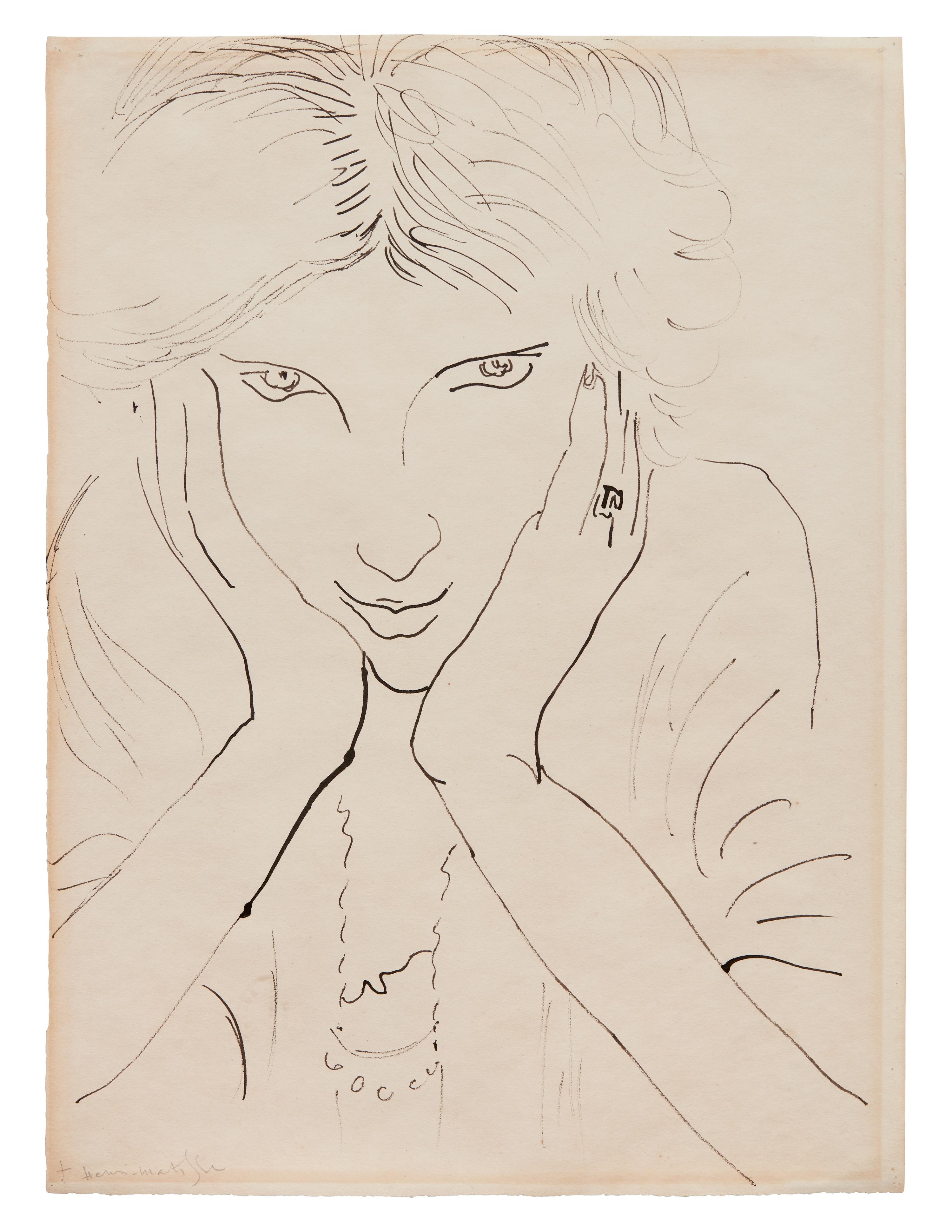 Femme Accoudée, 1919