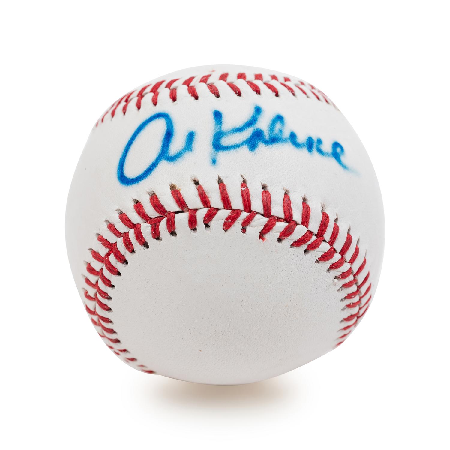 A Group of Nine Baseball Hall of Fame and Notables Signed Autograph Items (BAS Beckett Authentication Services Certified),