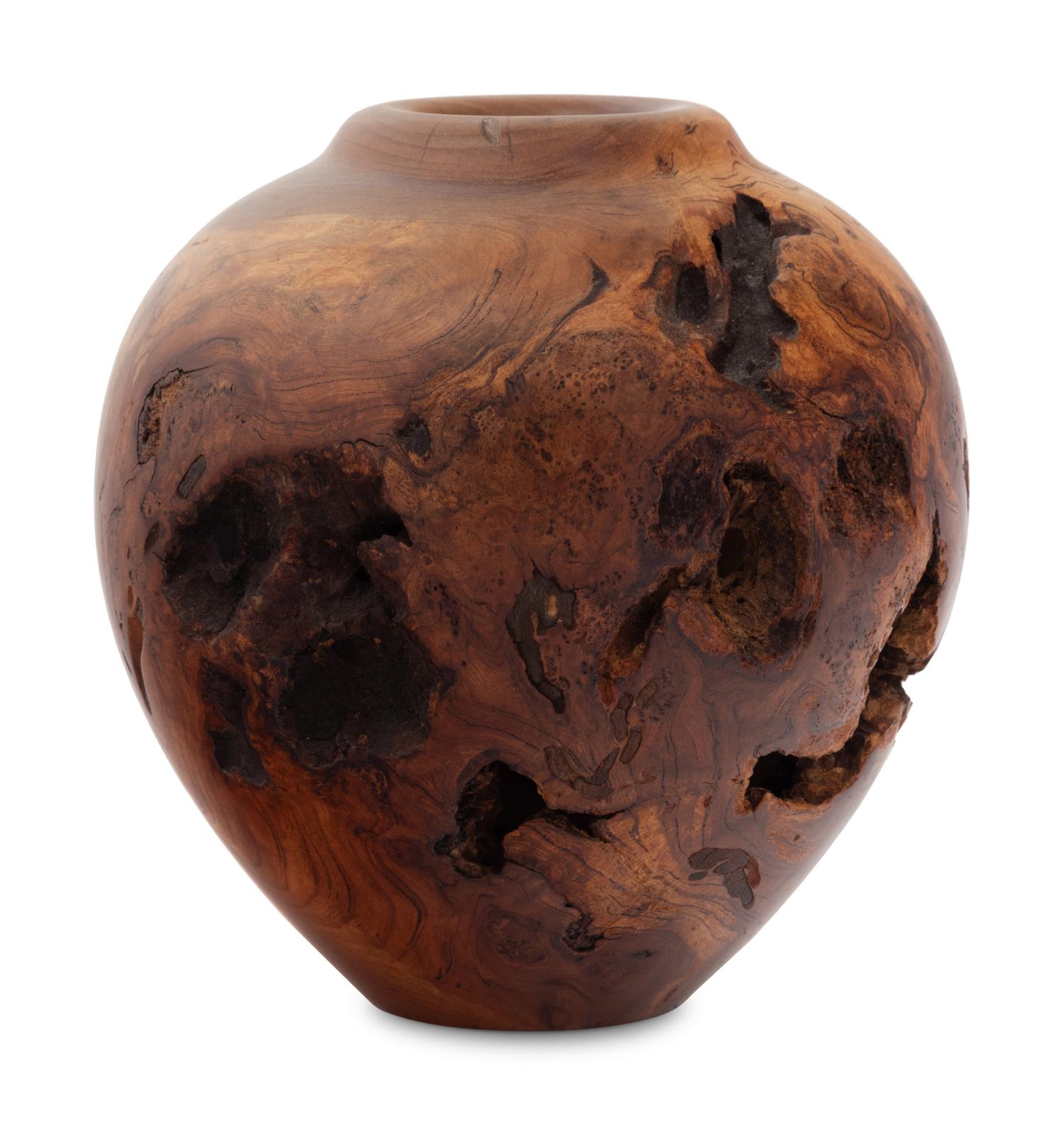 Turned Wood Vase, 1998