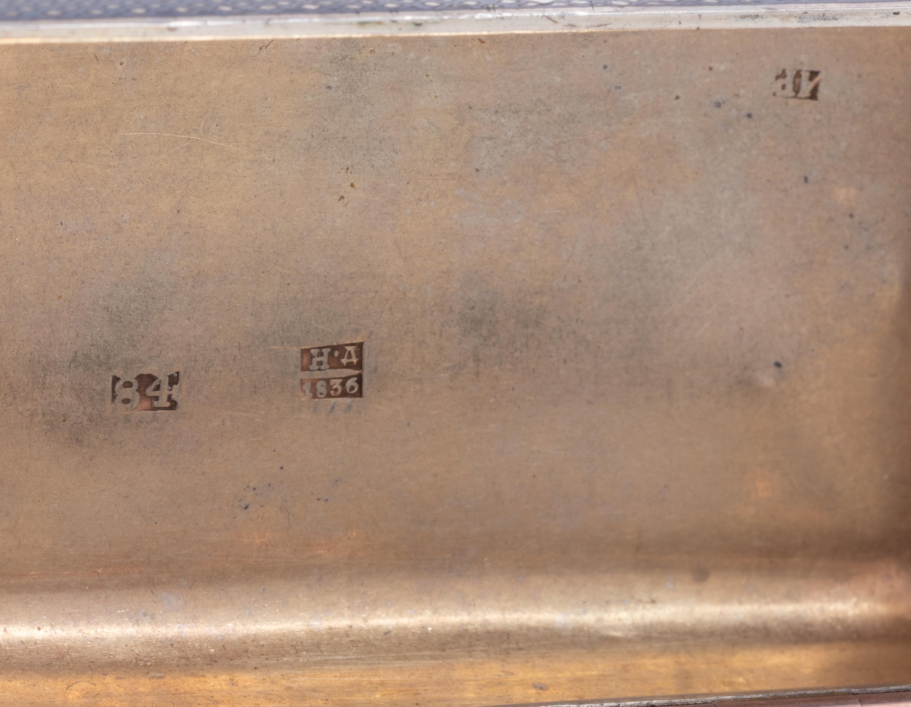 Two Russian Niello Silver Snuff Boxes