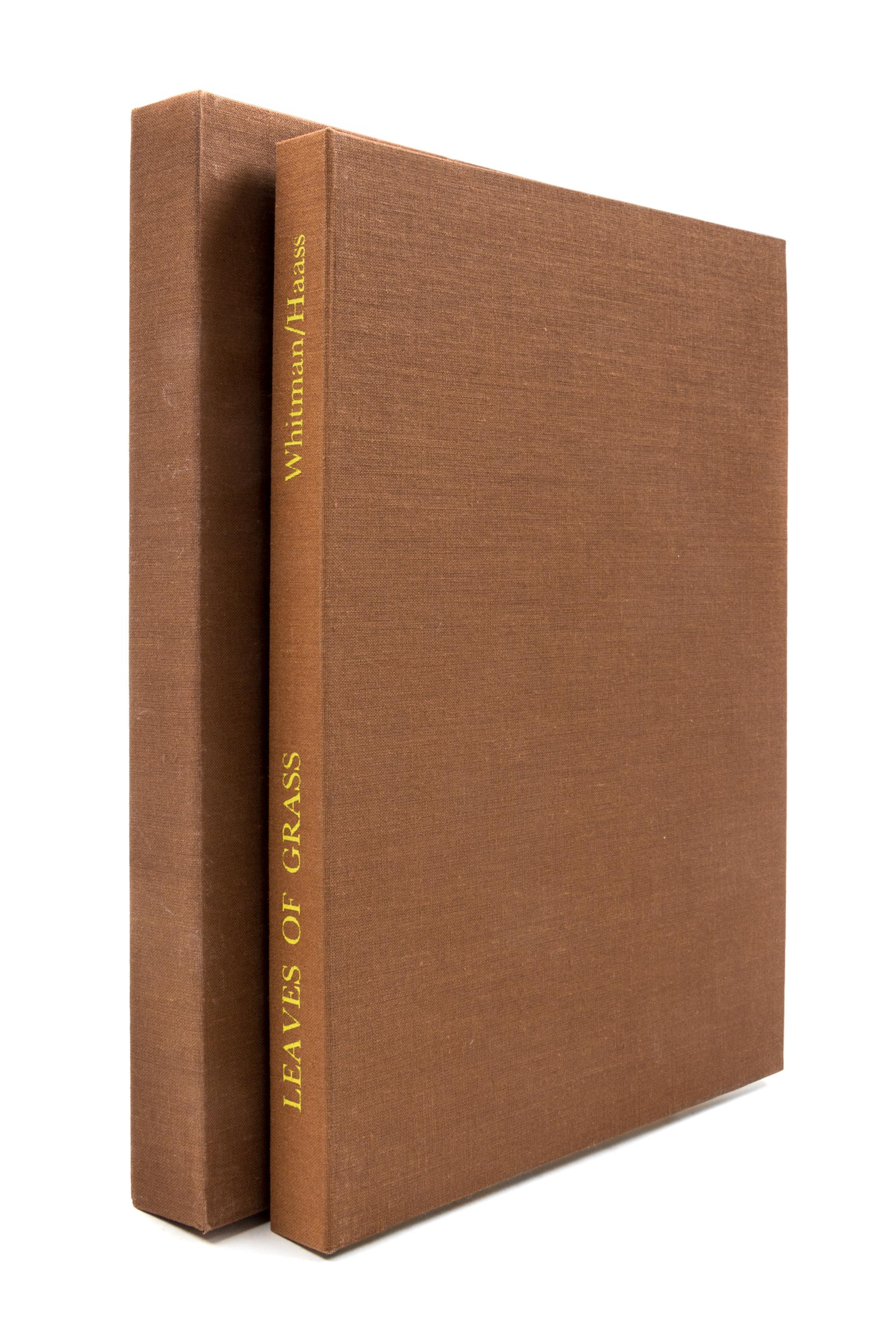 (HAASS, TERRY) WHITMAN, WALT. Leaves of Grass. New York, 1966. Limited, signed.