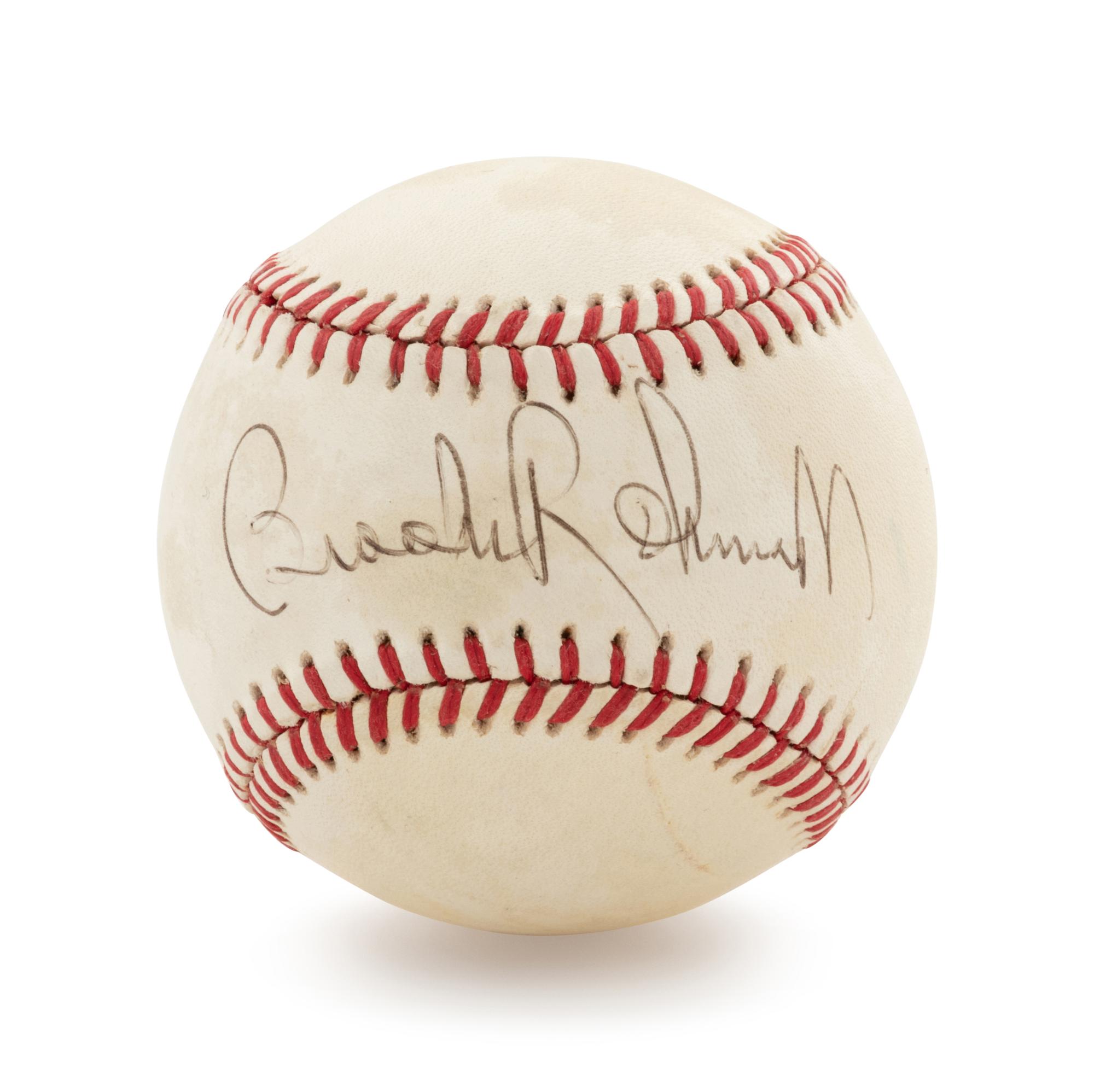 A Group of 20 Signed Hall of Fame Baseballs,
