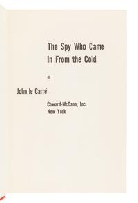 LE CARRÉ, John (1931-2020). The Spy Who Came In From the Cold. New York: Coward-McCann, Inc., [1964].