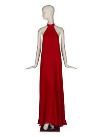 Important HALSTON Chiffon Gown, 1970s