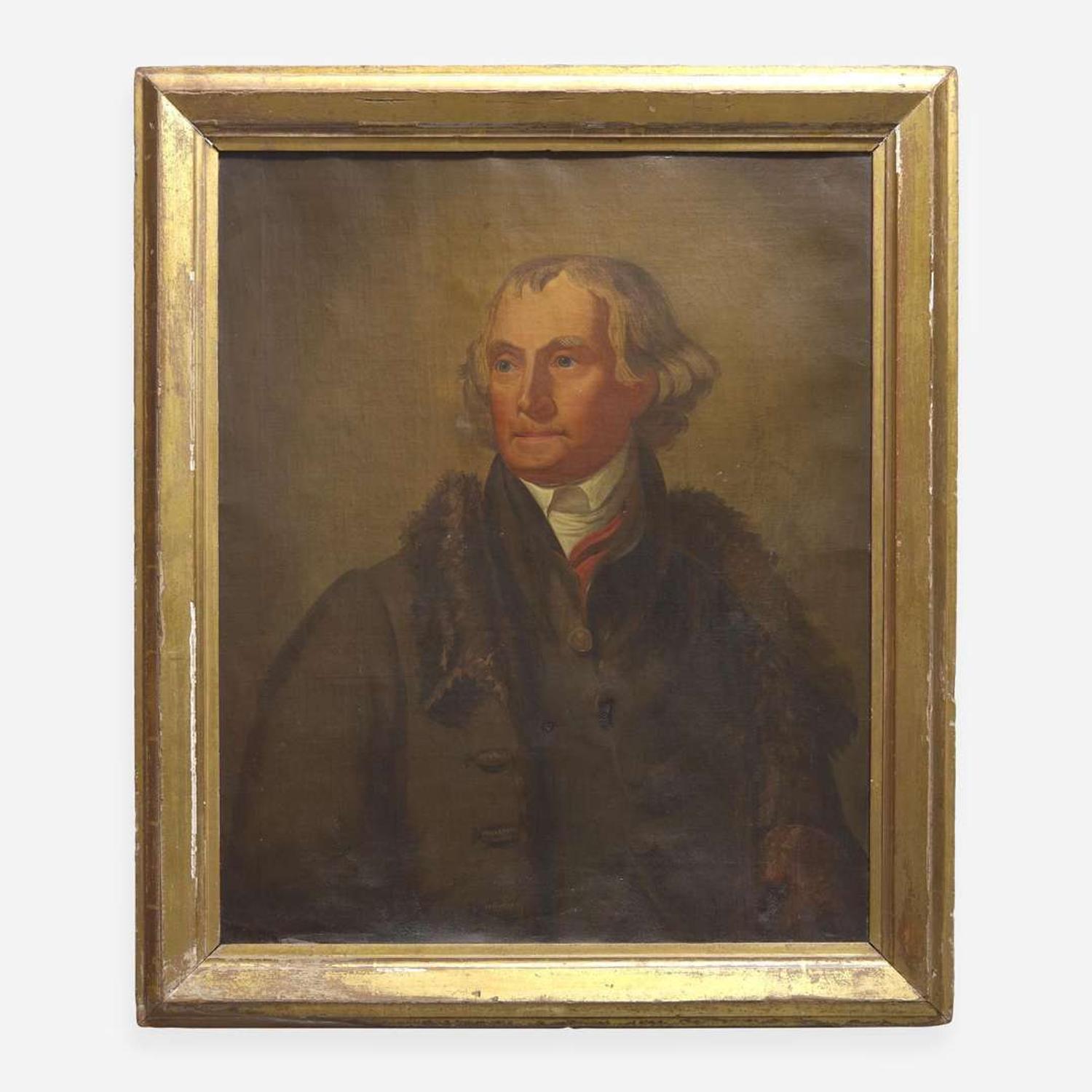 American School 19th century, After Thomas Sully (1783-1872) Portrait of Thomas Jefferson (1743-1826)