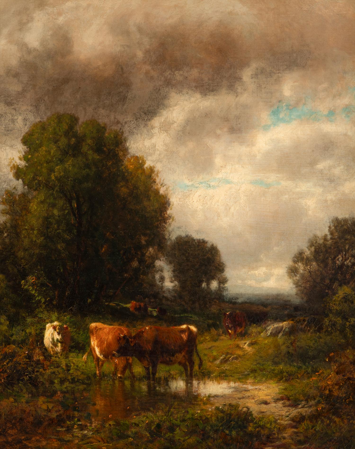 Cattle in a Landscape , 1884