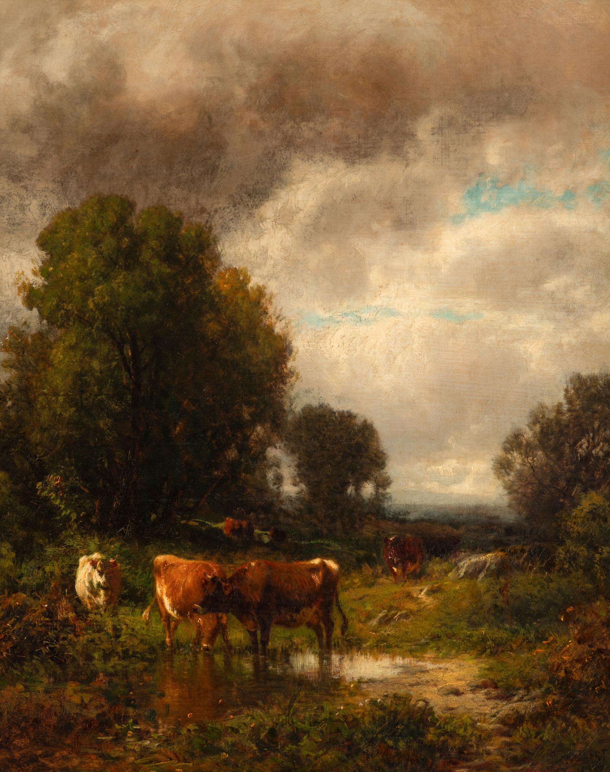 Cattle in a Landscape , 1884