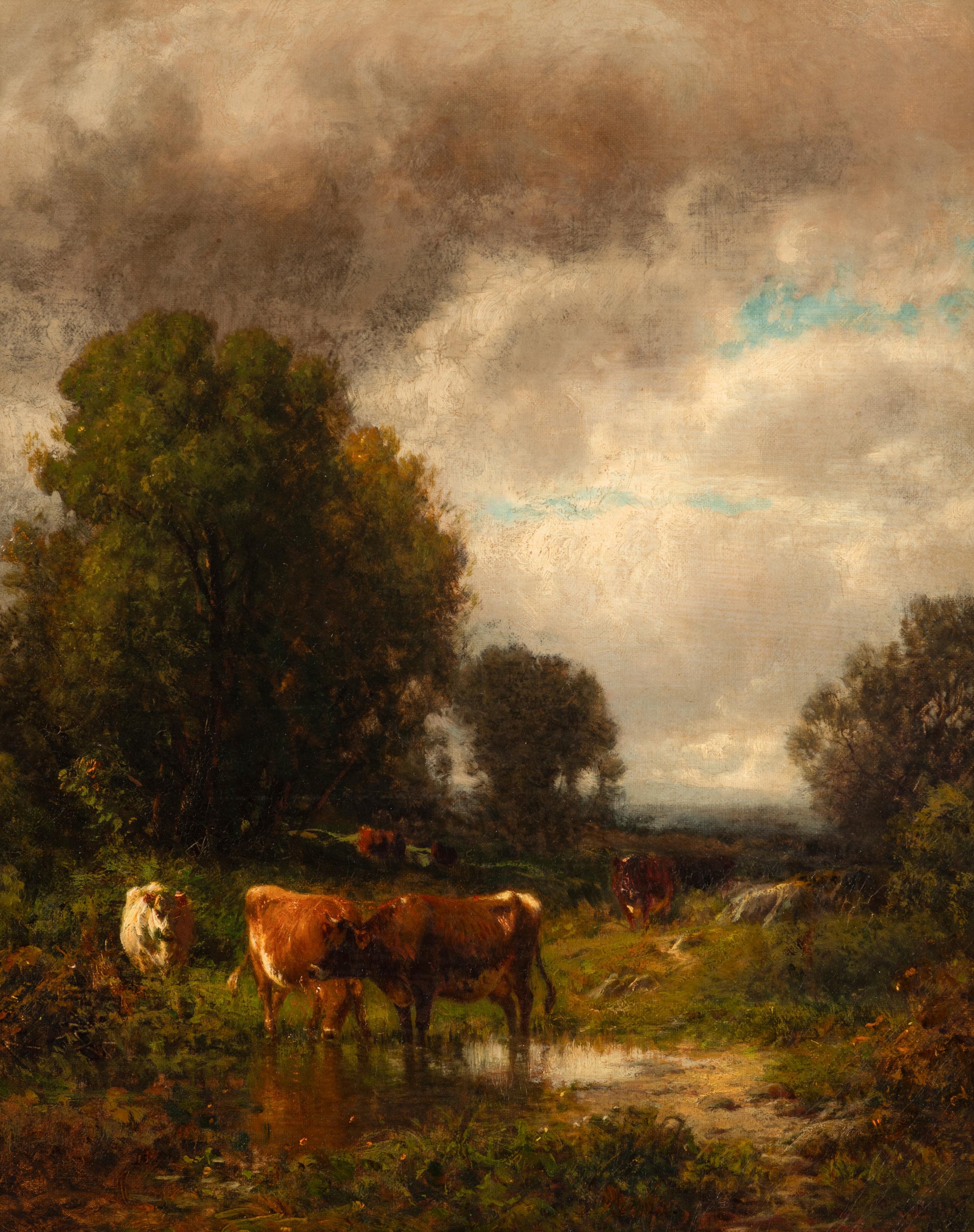 Cattle in a Landscape , 1884