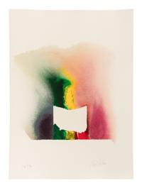 La Couleur Est Un Chemin (complete portfolio of four prints with five pages of text in French) , 1986
